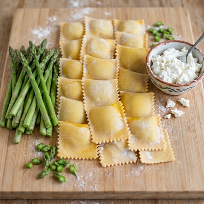 Tortelli agli Asparagi
